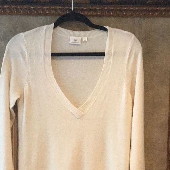 Adriano Goldschmied Cream Wool/Cashmere Sweater - Picture 4 of 8